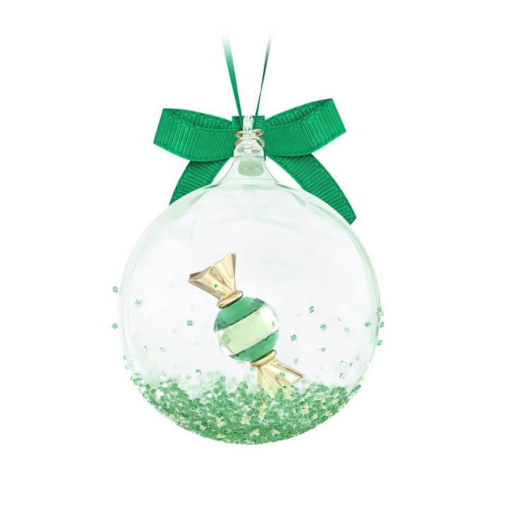 Holiday Cheers Dulcis Green Ball Ornament 5688312Swarovski5688312