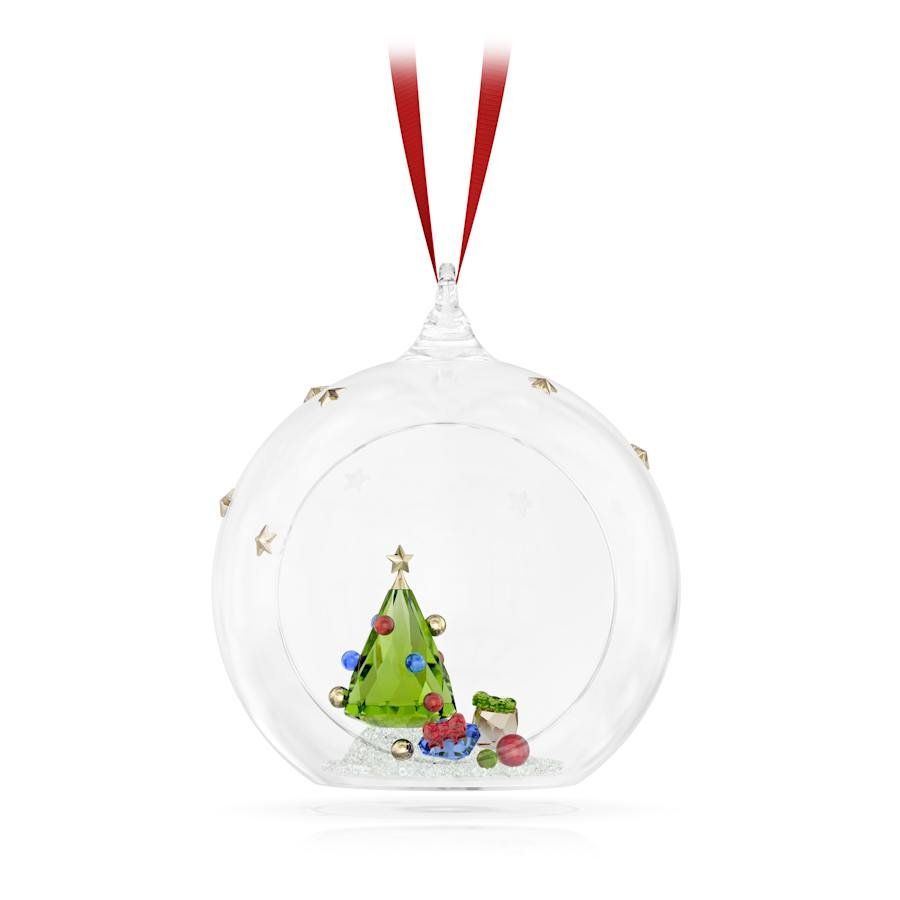 Holiday Cheers Tree and Gifts Ball Ornament 5681633Swarovski5681633