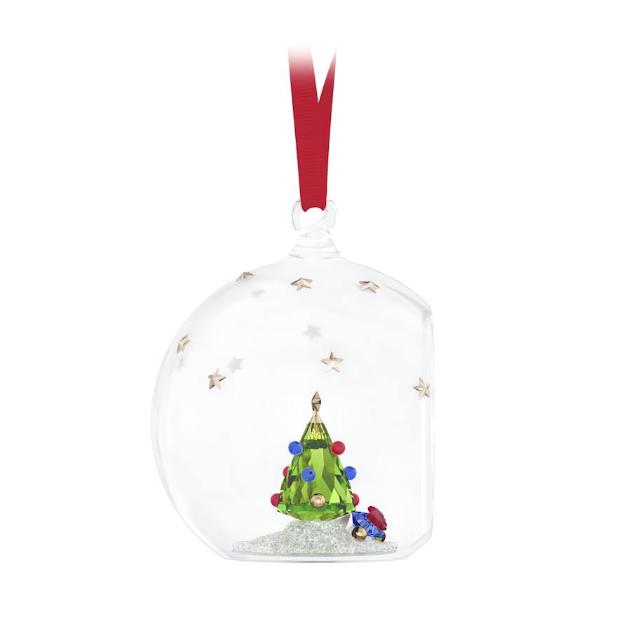 Holiday Cheers Tree and Gifts Ball Ornament 5681633Swarovski5681633