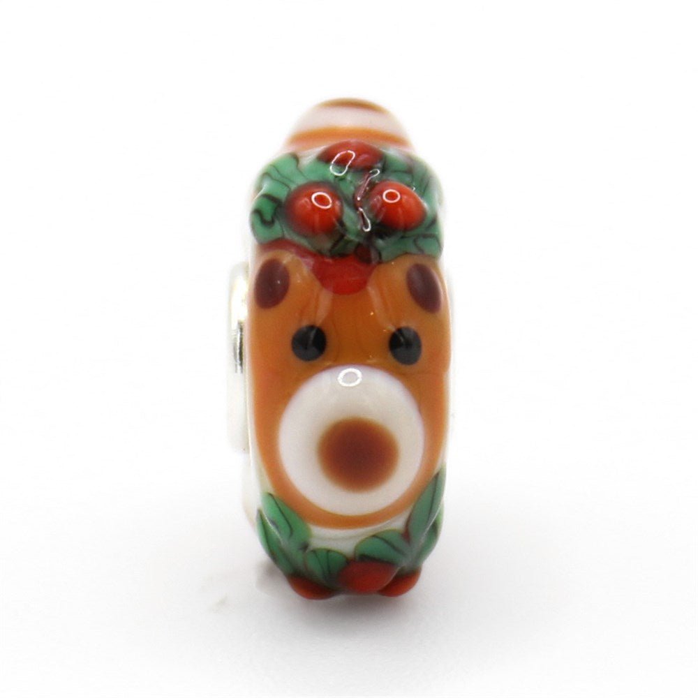 Holly Jolly Bear Bead TZZUK - 01158TrollbeadsTZZUK - 01158