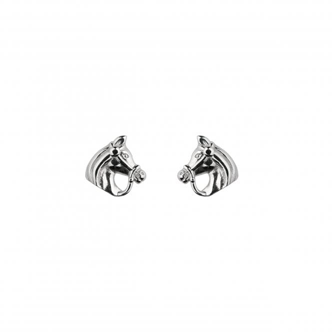 Horse Head Stud Earrings 4480HPDew4480HP