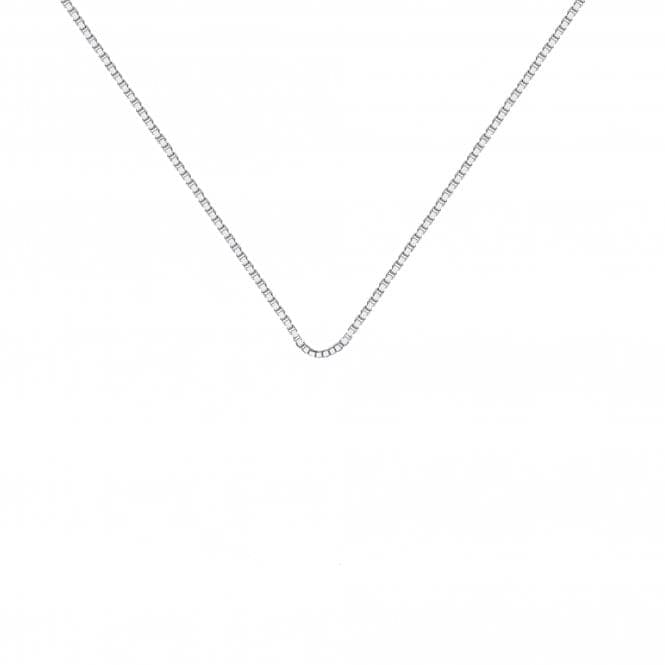 Hot Diamonds 16 - 18" Sterling Silver Box Chain CH031Hot DiamondsCH031