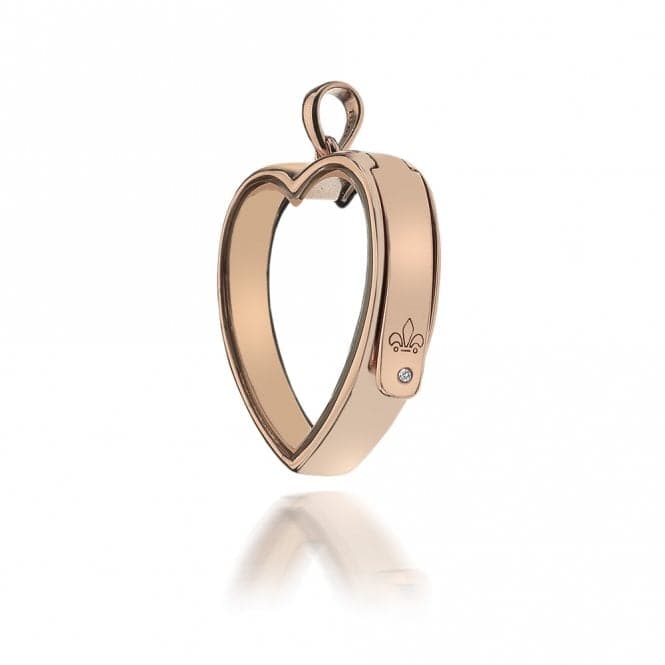 Hot Diamonds Anais Large Heart Rose Gold Plated Keeper AL010AnaisAL010