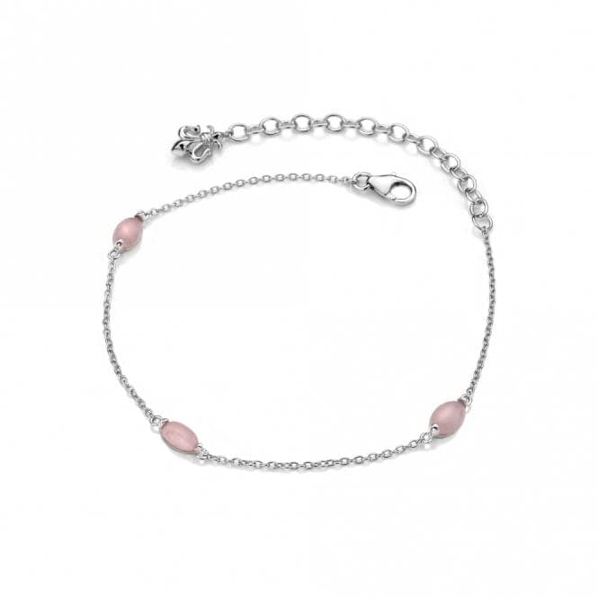 Hot Diamonds Anais October Rose Quartz Bracelet AB010AnaisAB010