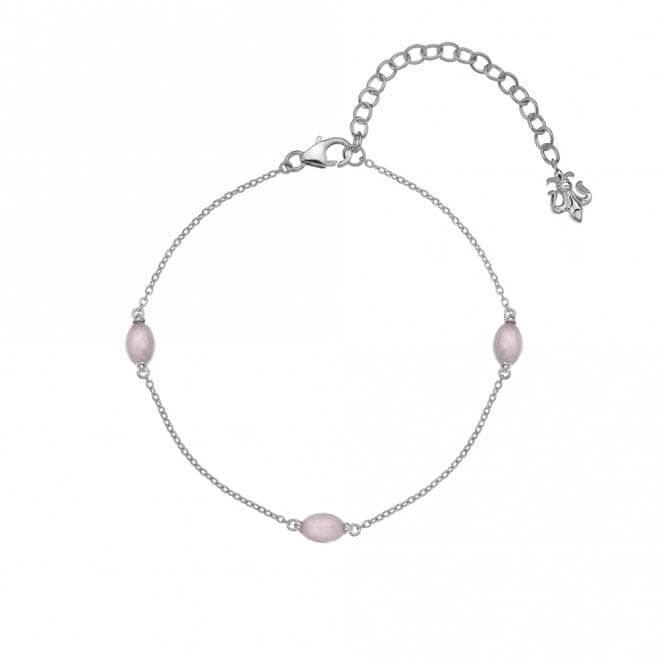 Hot Diamonds Anais October Rose Quartz Bracelet AB010AnaisAB010