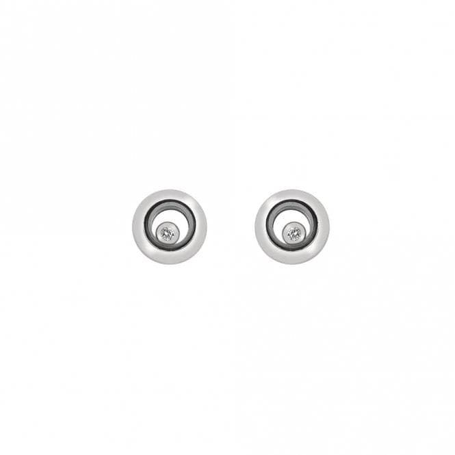 Hot Diamonds Anais Silver Encase Circle Earrings AE015AnaisAE015