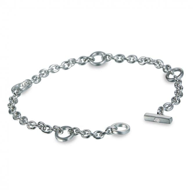 Hot Diamonds Elegance Silver Charm Bracelet DL061Hot DiamondsDL061