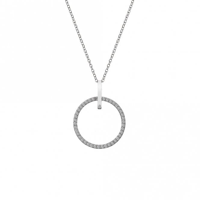 Hot Diamonds Silver 25mm Constant Circle Pendant DP718Hot DiamondsDP718