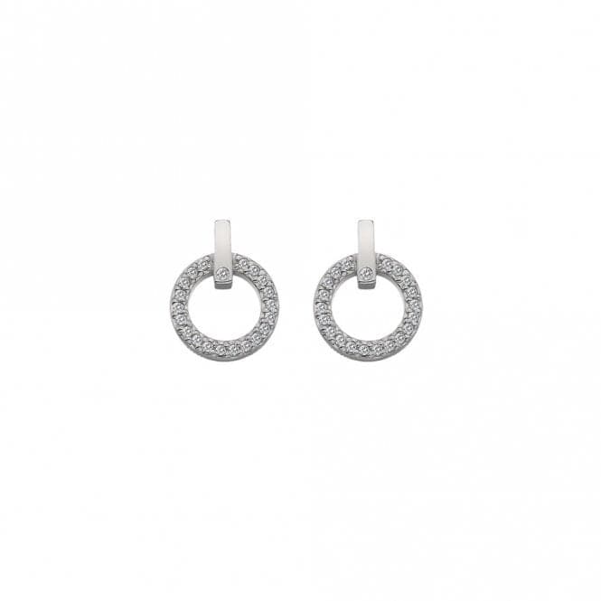Hot Diamonds Silver Constant Circle Earrings DE580Hot DiamondsDE580