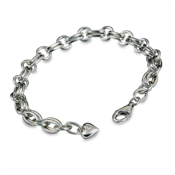 Hot Diamonds Statement Sil Charm Bracelet DL071Hot DiamondsDL071