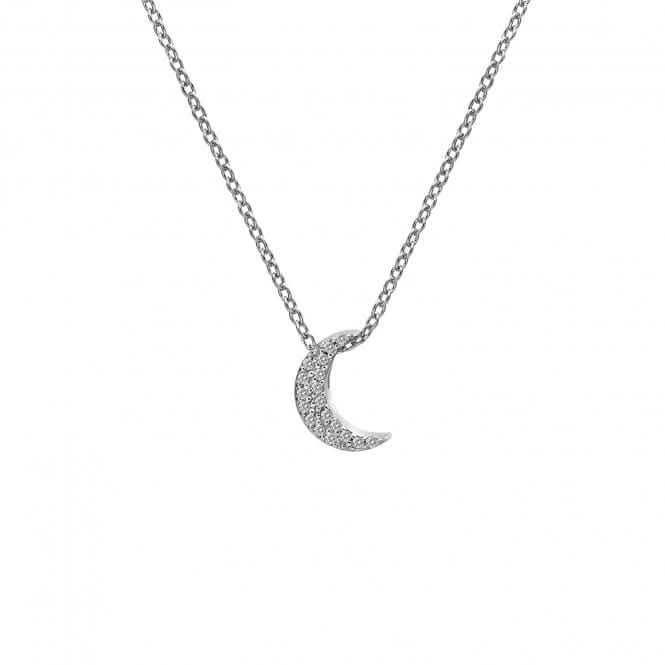 Hot Diamonds Sterling Silver Crescent Micro Bliss Pendant DP698Hot DiamondsDP698