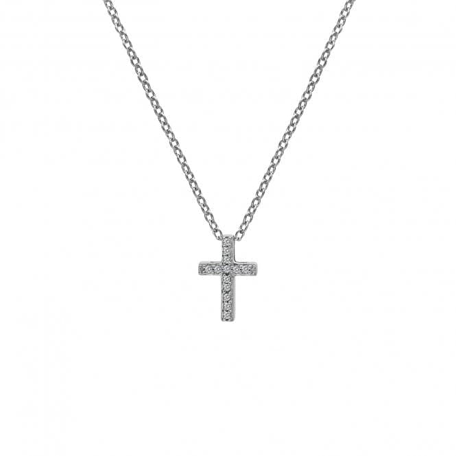 Hot Diamonds Sterling Silver Cross Micro Bliss Pendant DP696Hot DiamondsDP696