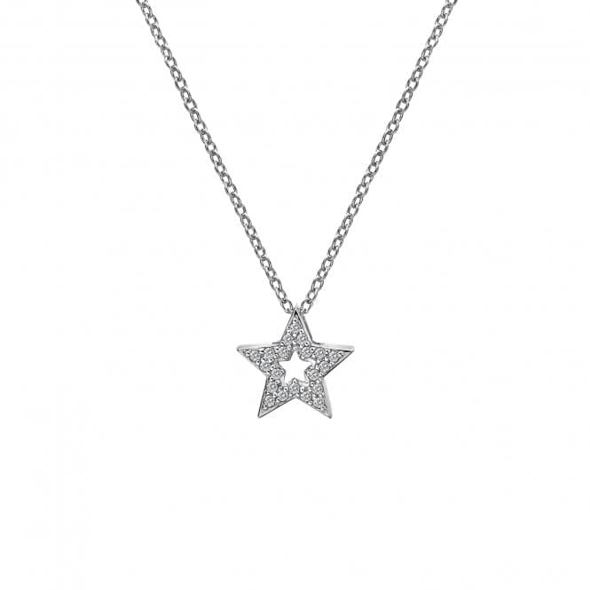 Hot Diamonds Sterling Silver Star Micro Bliss Pendant DP697Hot DiamondsDP697