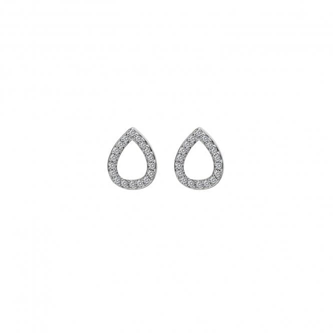 Hot Diamonds Sterling Silver Teardrop Micro Bliss Earrings DE555Hot DiamondsDE555