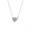 Hot Diamonds Sterling Silver Togetherness Heart Pendant DP730Hot DiamondsDP730
