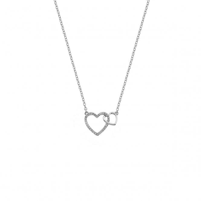 Hot Diamonds Sterling Silver Togetherness Open Heart Pendant DP731Hot DiamondsDP731