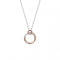 Hot Diamonds Sterling Silver Unity Circle Pendant Rose Gold DP736Hot DiamondsDP736