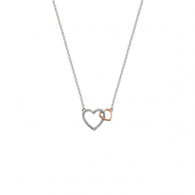 Hot Diamonds Togetherness Open Heart Pendant Rose Gold DP732Hot DiamondsDP732