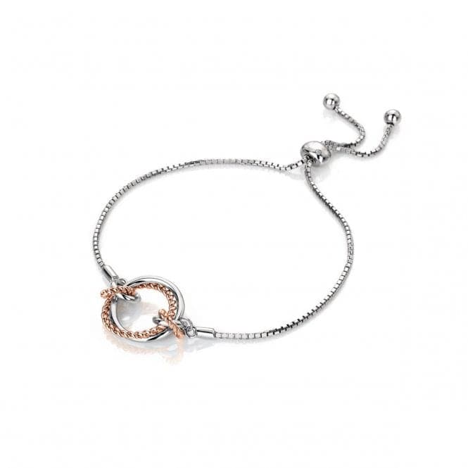 Hot Diamonds Unity Circle Bracelet Rose Gold DL593Hot DiamondsDL593