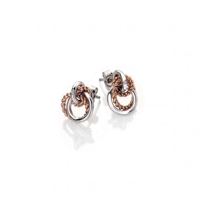 Hot Diamonds Unity Circle Earrings Rose Gold DE611Hot DiamondsDE611