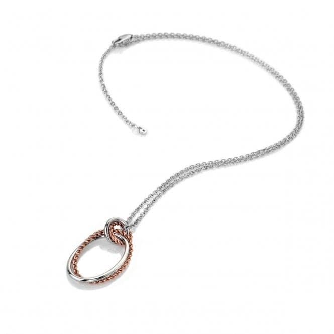 Hot Diamonds Unity Oval Pendant Rose Gold DP738Hot DiamondsDP738