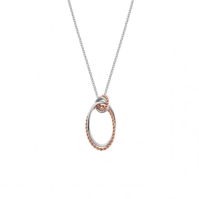 Hot Diamonds Unity Oval Pendant Rose Gold DP738Hot DiamondsDP738