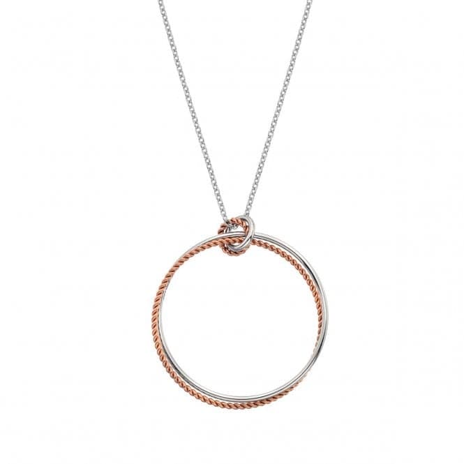 Hot Diamonds Unity Statement Circle Pendant Rose Gold DP740Hot DiamondsDP740