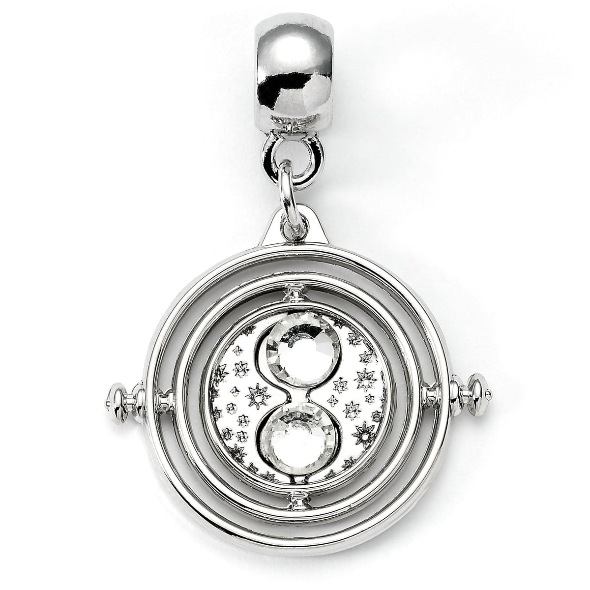 Harry Potter Time Turner Silver Tone Slider Charm HP000674
