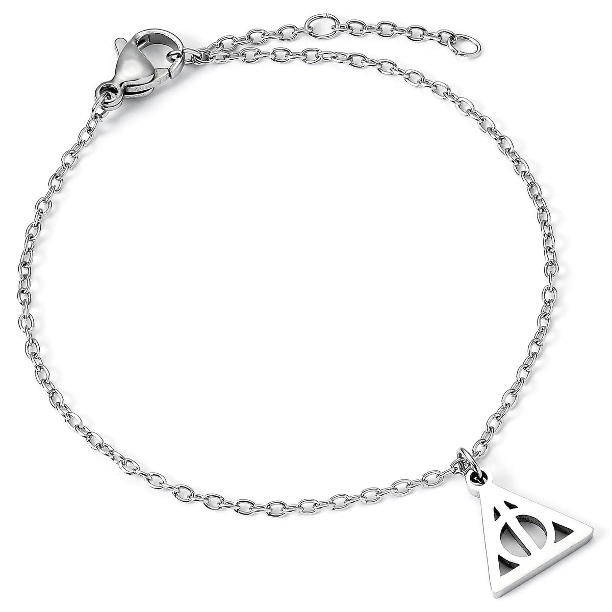 Harry Potter Deathly Hallows Stainless Steel Chain Bracelet HPB00010