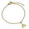 Harry Potter Deathly Hallows Stainless Steel Gold Chain Bracelet HPB00013