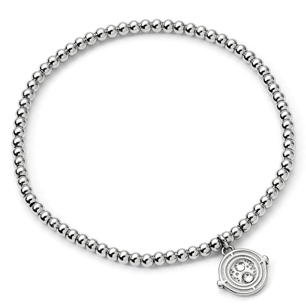 Harry Potter Stainless Steel Time Turner Ball Bead Bracelet HPB00021