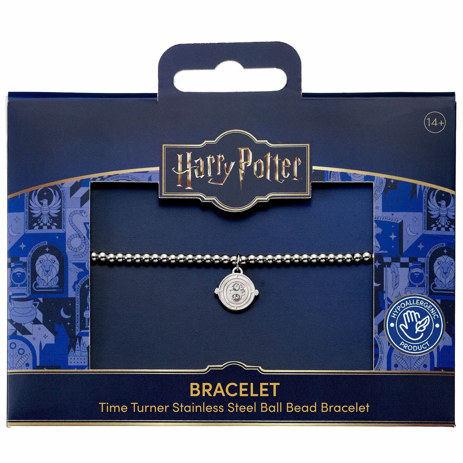 Harry Potter Stainless Steel Time Turner Ball Bead Bracelet HPB00021