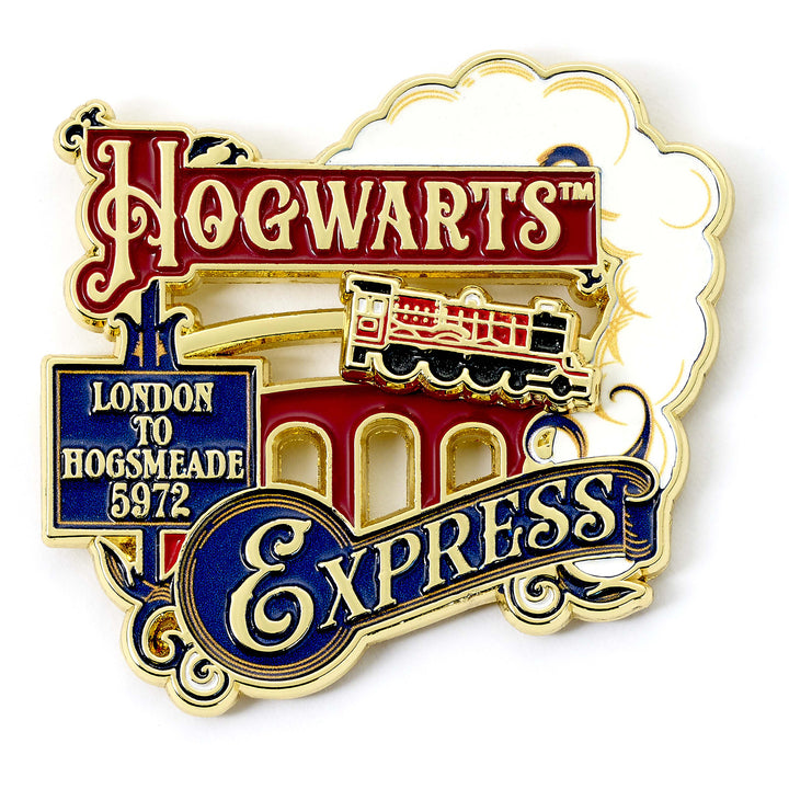 Harry Potter Hogwarts Express Sliding Pin Badge HPPB0659