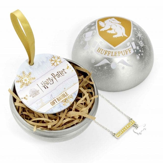 Hufflepuff Bauble with House NecklaceHarry PotterHPCB0320