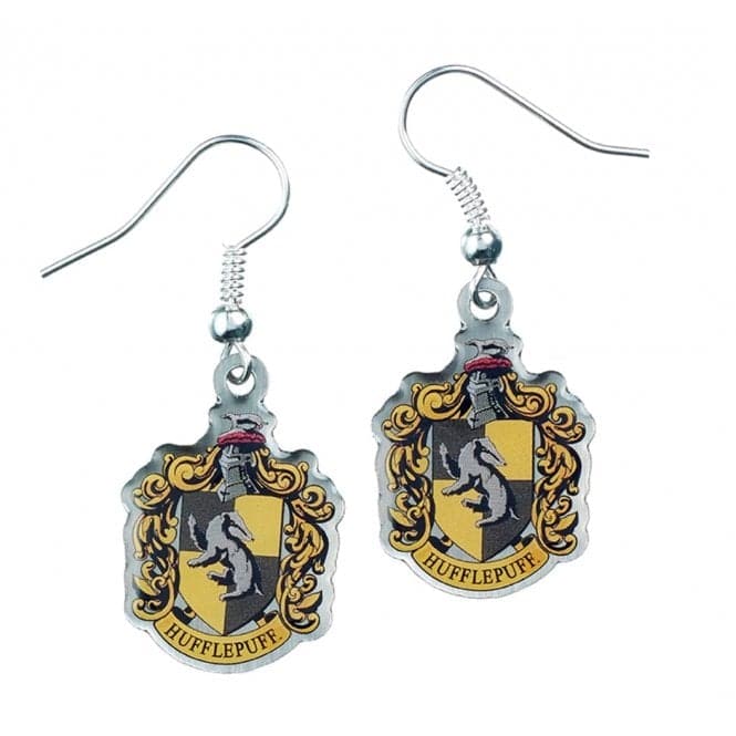 Hufflepuff Crest Drop EarringsHarry PotterWE0024