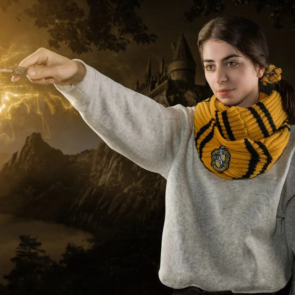 Hufflepuff Infinity Scarf CR1044