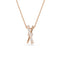 Hyperbola Rose Gold - tone Plated Mixed Cuts Twist Pendant 5689788Swarovski5689788