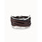 Ibiza Silver Leather BraceletUNOde50PUL0227MAR L