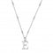 Iconic Initial E Silver Necklace SNCC4040EChloBoSNCC4040E