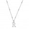 Iconic Initial R Silver Necklace SNCC4040RChloBoSNCC4040R