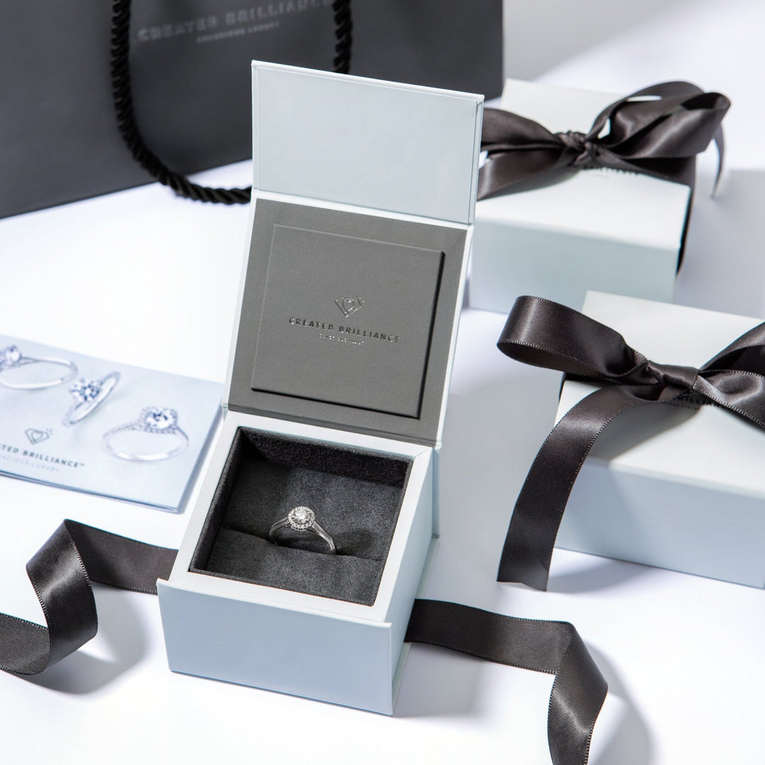 Ida | 9ct White Gold 0.50ct Lab Grown Diamond Ring