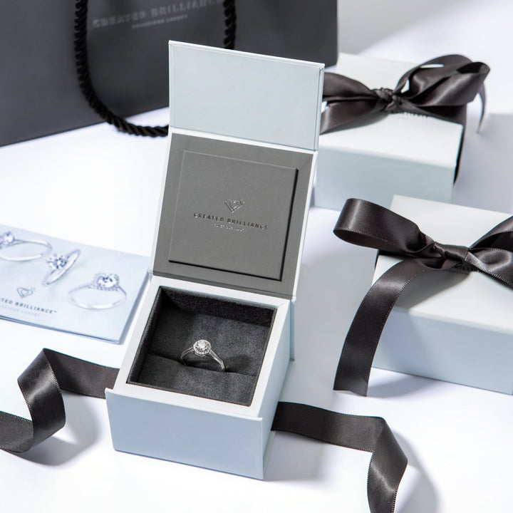 Ida | 9ct White Gold 0.50ct Lab Grown Diamond Ring