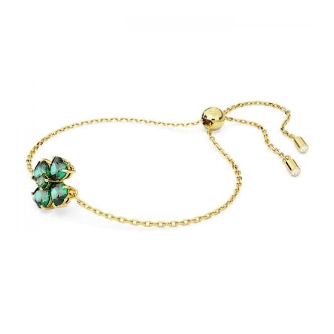 Idyllia Green Gold - tone Plated Clover Bracelet 5666585Swarovski5666585