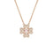 Idyllia Pend Cz Clover Silk RosSwarovski5674211