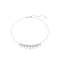 Idyllia Rhodium Plated White Snowflake Necklace 5692637Swarovski5692637