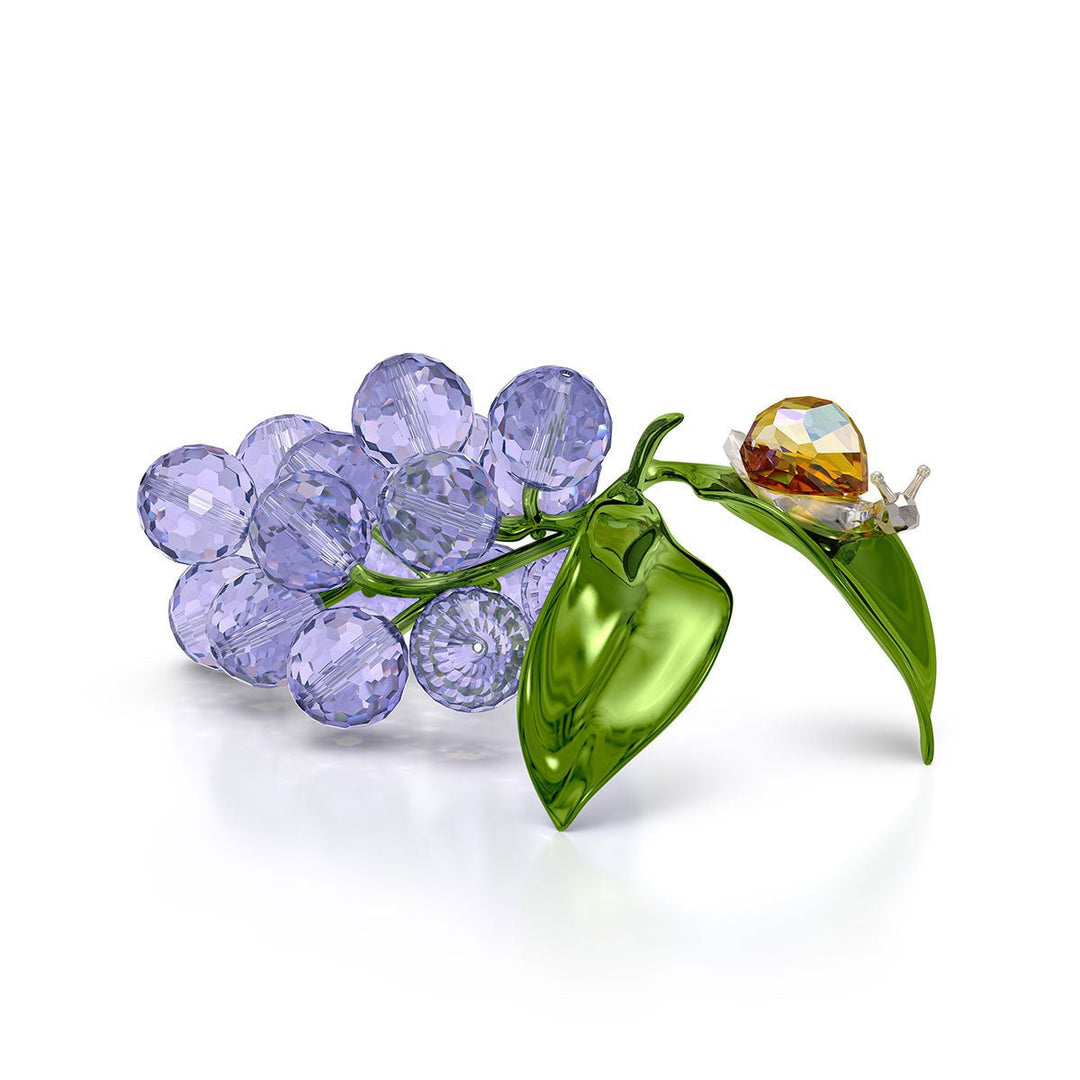 Idyllia Snail and Blueberries Sculpture 5667549Swarovski5667549