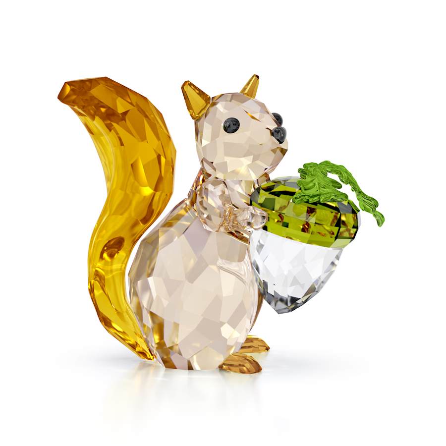 Idyllia Squirrel and Acorn Ornament 5683617Swarovski5683617