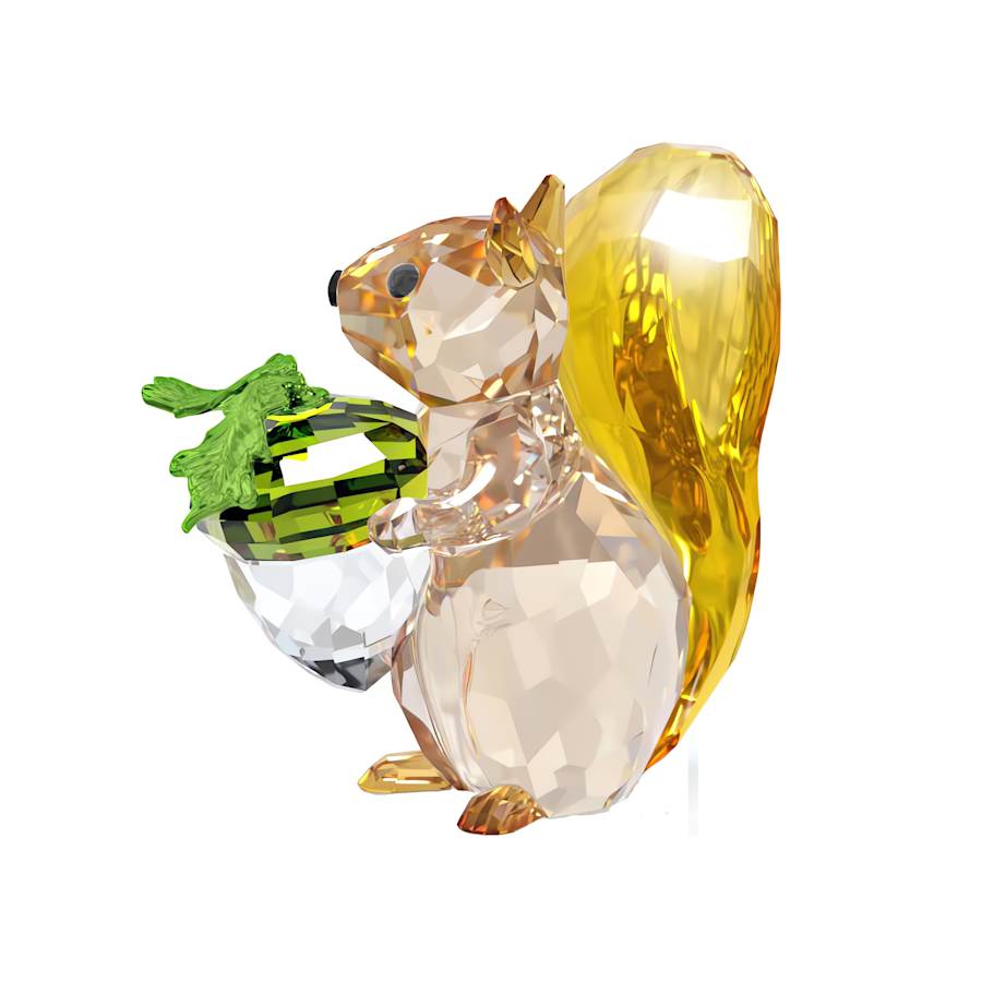 Idyllia Squirrel and Acorn Ornament 5683617Swarovski5683617