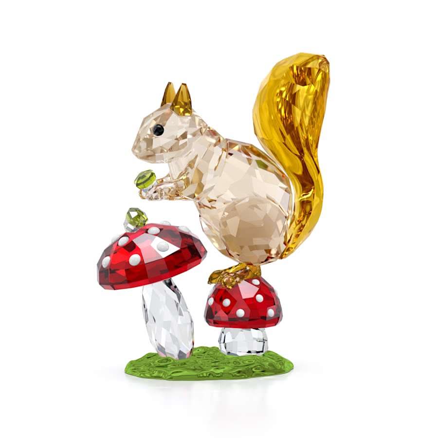 Idyllia Squirrel and Mushrooms 5684343Swarovski5684343
