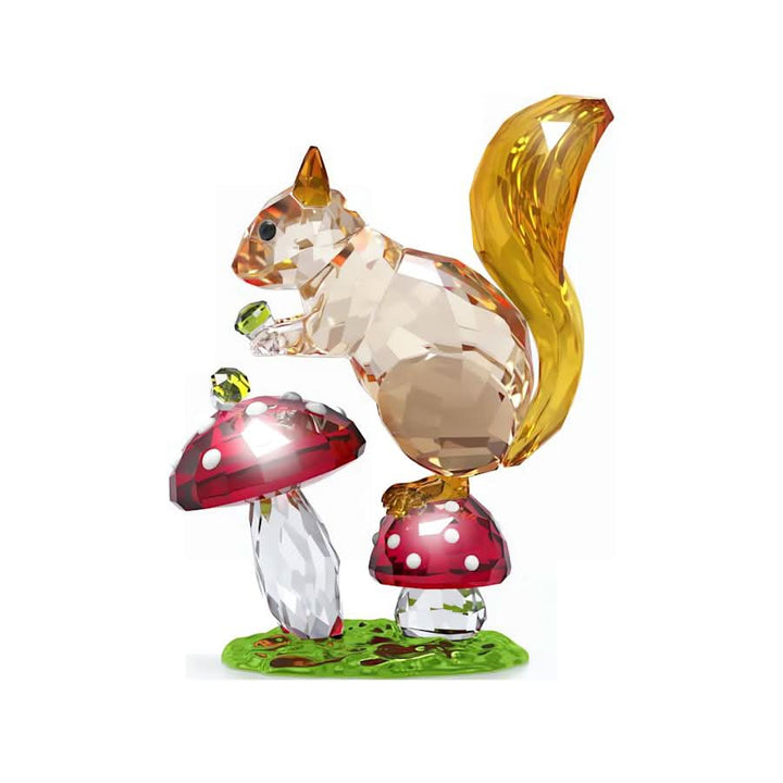 Idyllia Squirrel and Mushrooms 5684343Swarovski5684343